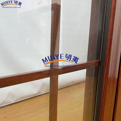 Diseño moderno de la ventana de revestimiento redonda de aluminio con colores personalizados y buen sellado