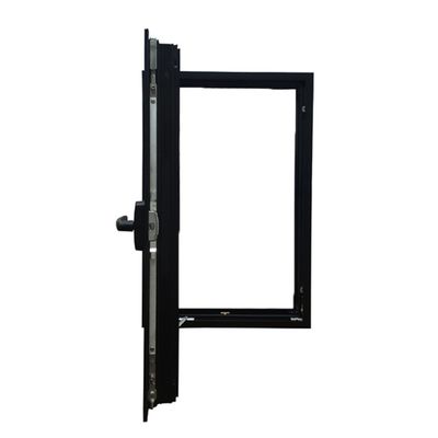 Ventana giratoria de aluminio de alta resistencia con buena resistencia al viento y diseño moderno