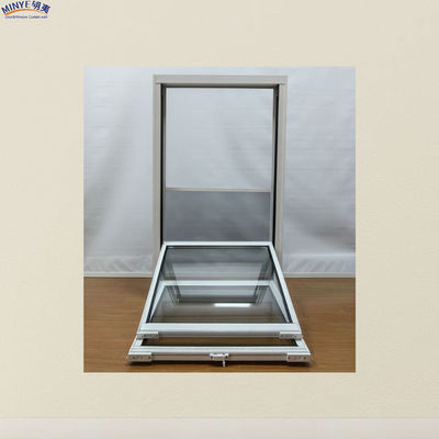 Buen sellador de ruptura térmica de aluminio americano doble ventana colgada para el producto personalizado