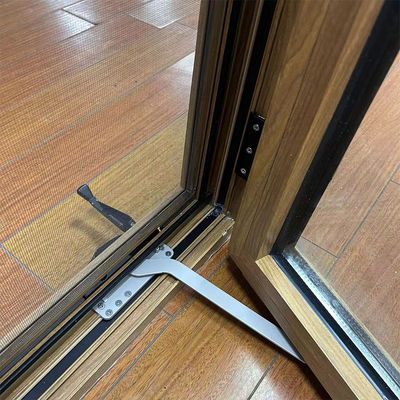 Ventana de corte térmico de aleación de aluminio de estilo europeo con buena resistencia al viento