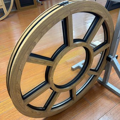Moderno diseño de aluminio de ventana fija con buen sellado y alta resistencia