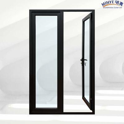 Puertas de revestimiento de aleación de aluminio de diseño moderno en blanco para compradores