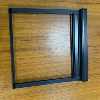 Moderno diseño de aluminio de rollo de fibra de vidrio de ventana con buena resistencia al viento