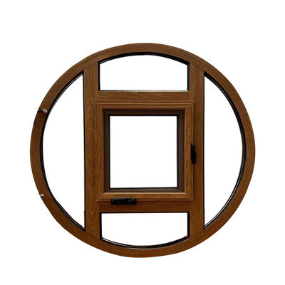 Ventana de aluminio de revestimiento de diseño moderno con buen sellado y alta resistencia