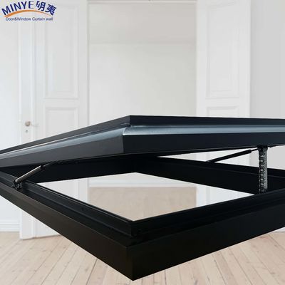Ventana de claraboya eléctrica de aleación de aluminio de alta resistencia con diseño moderno y buen sellado