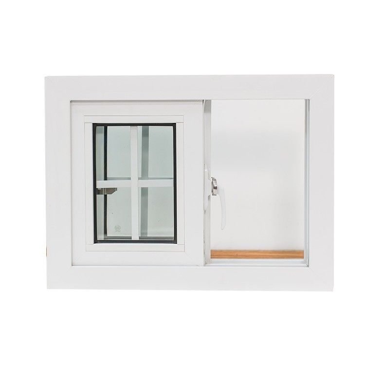 Pintura de apertura horizontal con banda de goma EPDM, puerta de baño de vidrio corredera de PVC, Bangladesh