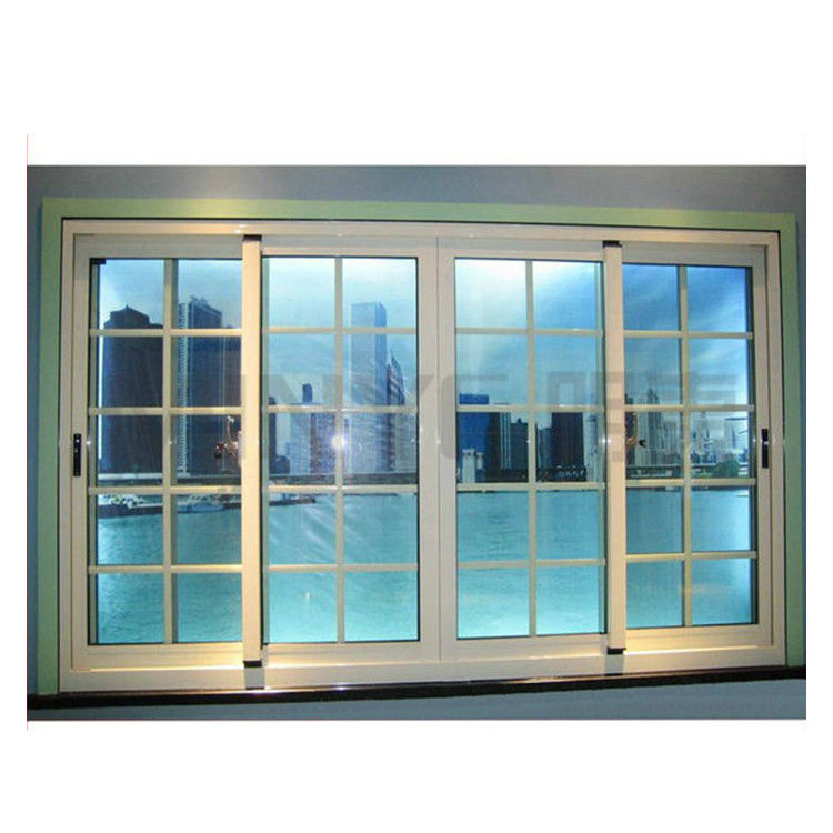 Ventanas de vinilo estadounidenses con color de perfil personalizado y diseño de radio en estilo de bahía
