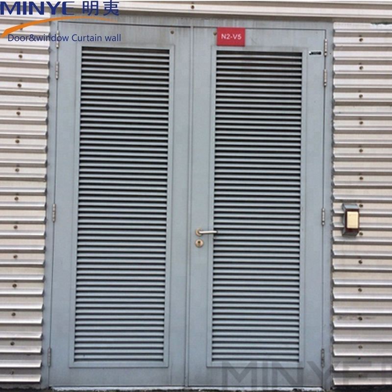 Las persianas de aluminio son la solución definitiva para la ventilación exterior de las puertas delanteras