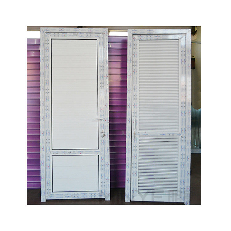 Diseño de puertas de luvas UPVC sin pista para la posición exterior y la casa