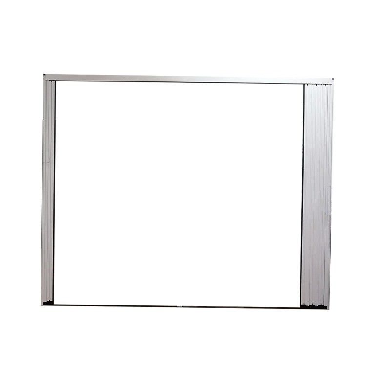 Fibra de vidrio Aluminio a prueba de polvo Ventana Plissado Mosquito Net Screen para la función de protección del medio ambiente puerta