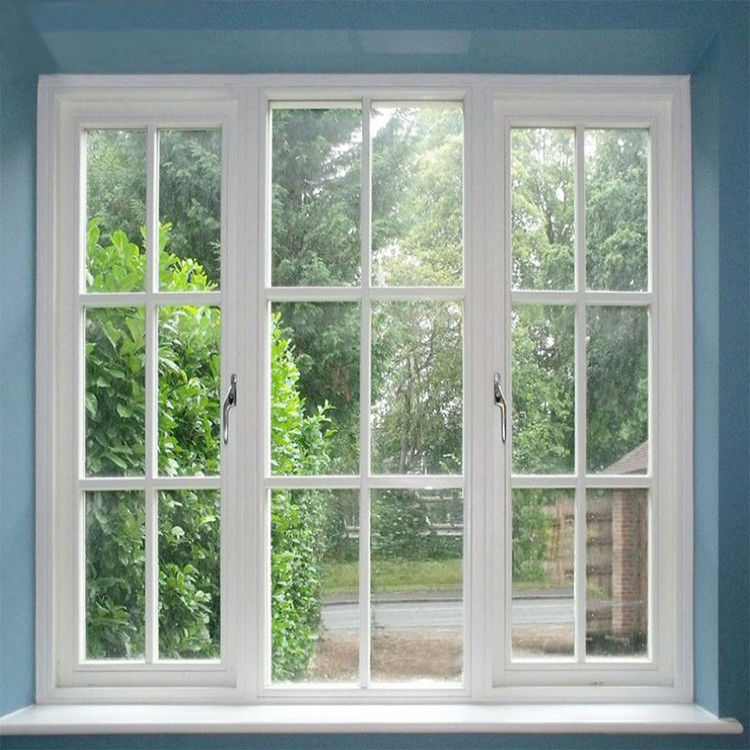 Ventana de vidrio de aluminio bi plegable para decoración de viviendas