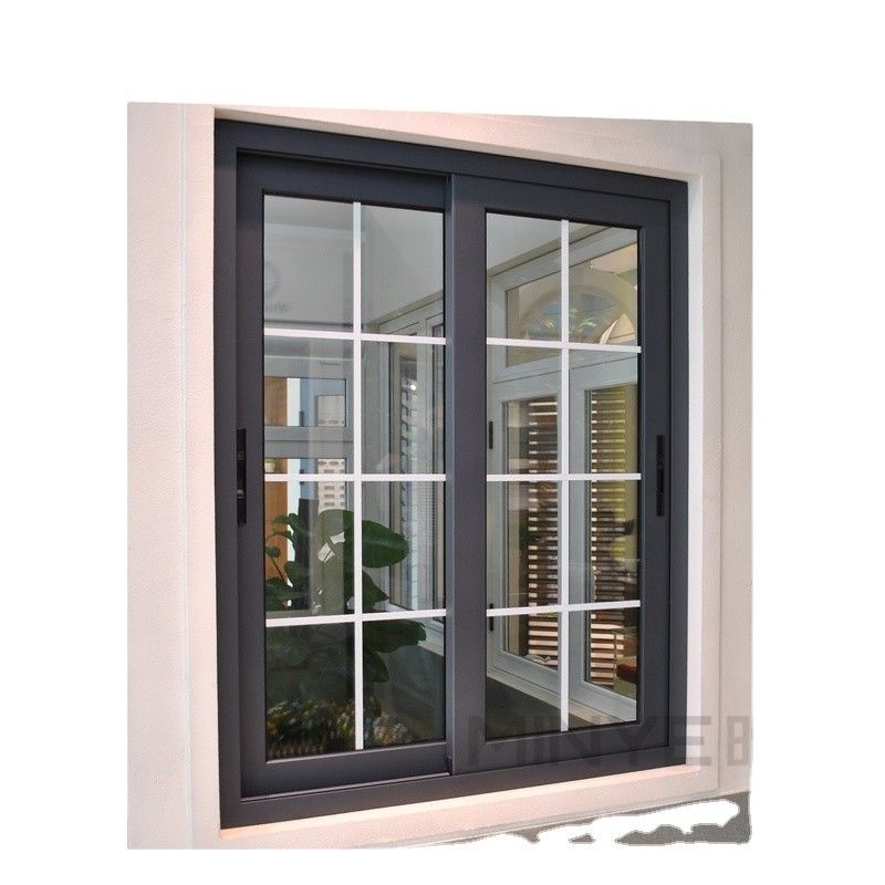 Ventana deslizante de aluminio con sellador de silicona Dow Corning personalizable