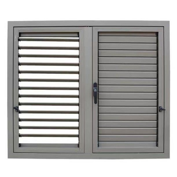 Puerta de manivela con marco de aleación de aluminio y colores personalizados