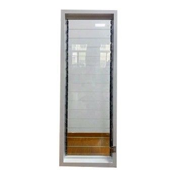 Perfiles personalizados de diseño de luvas de aluminio de vidrio con operador de rotogear