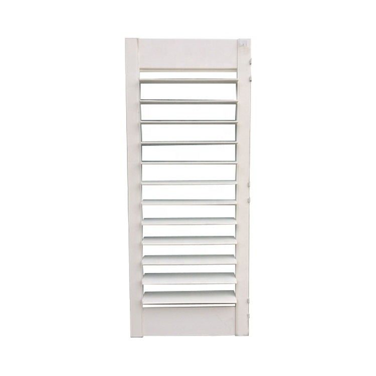 Cuadro de Louvre de aleación de aluminio de diseño moderno para estilo popular Louver de aire acondicionado en interiores