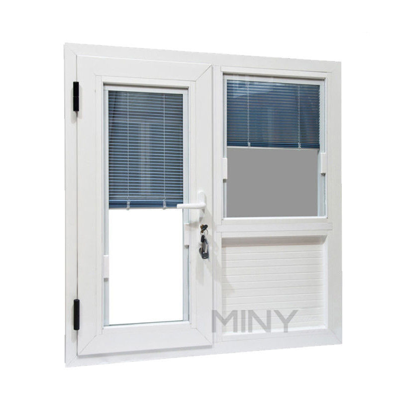 Ventanas de aluminio con bandas de goma EPDM dentro de ventanas de vidrio para edificios de oficinas