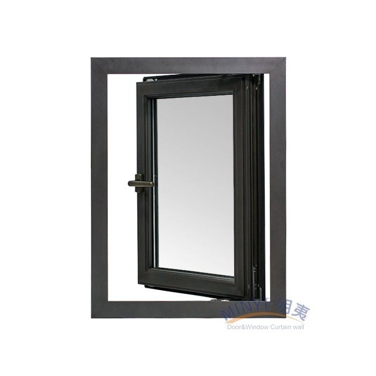 Ventana de doble acristalamiento aislada del sonido AS2047 de aluminio exterior de baja resistencia