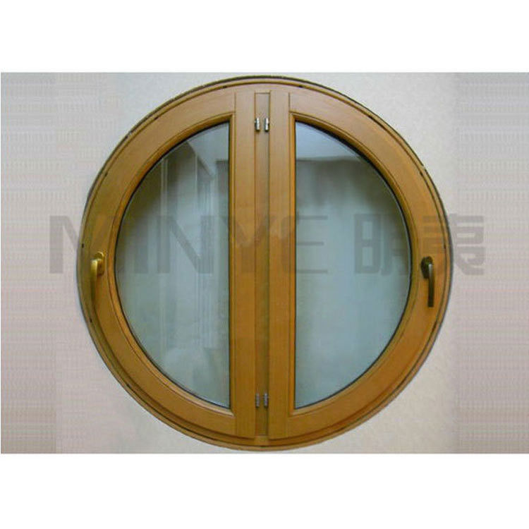 5mm-12mm de vidrio en forma de círculo de espectros doble panel giratorio de ventana de carcasa para el flujo de aire y la estética