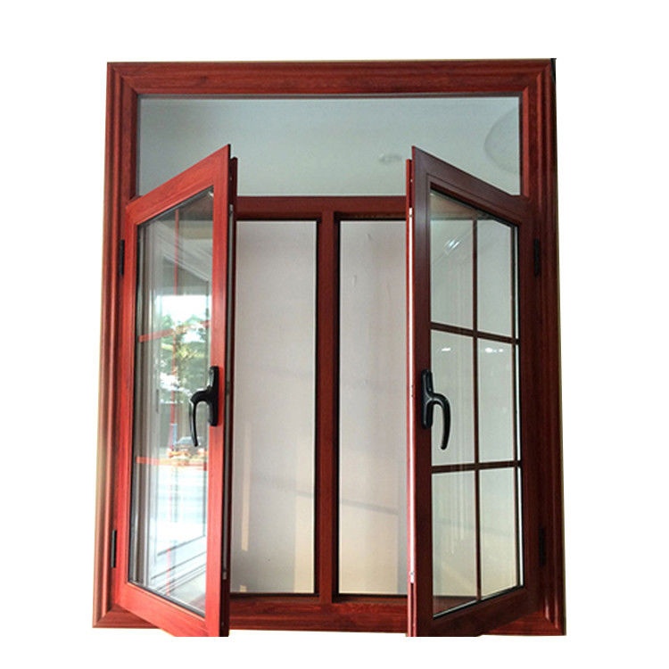 Modern Design Casa de vidrio Ventanas y puertas de aluminio colgado lateral Ventana con vidrio endurecido