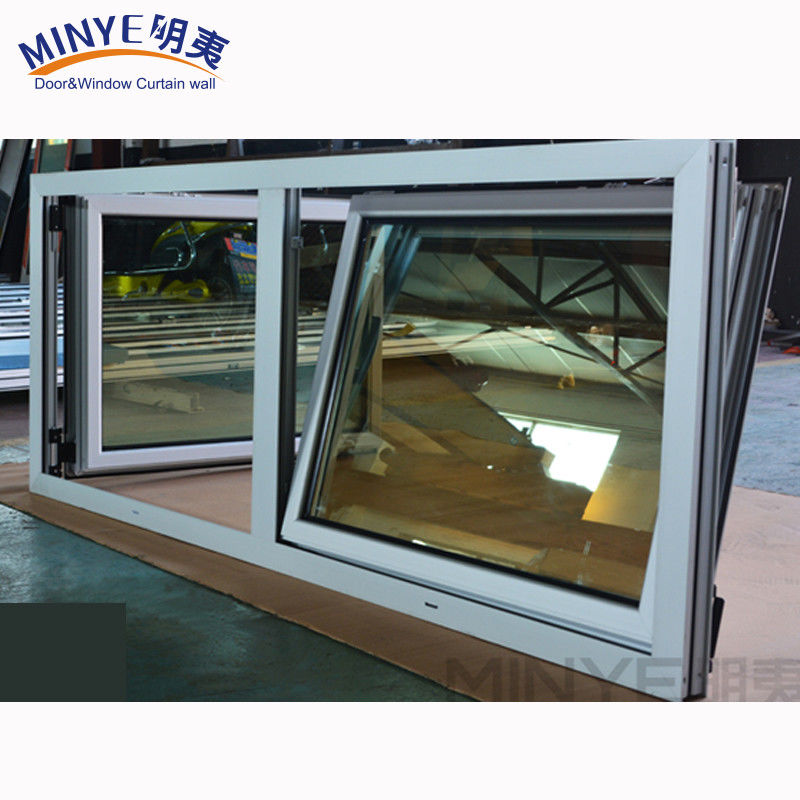 Perfil de aluminio blanco o personalizado estilo español Ventanas inclinadas y giradas en Shanghai