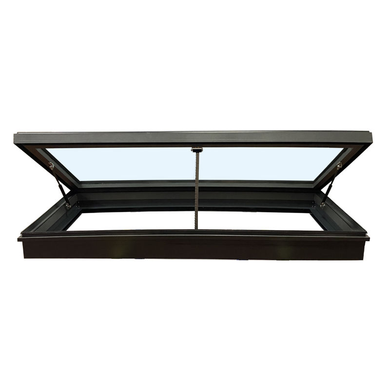 Ventana de aluminio de diseño postmoderno con un grosor de 1,4-2,0 mm