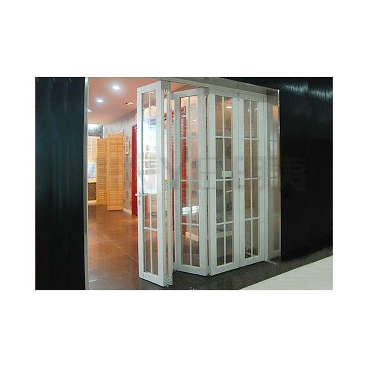 Alemania Hardware 40mm Interior Acordeón de aluminio Plegable Puerta de la ventana con hardware