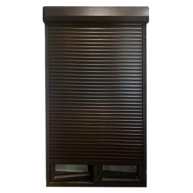 Puerta de persiana rodante de aleación de aluminio de hardware DOOYA para durabilidad y protección a prueba de viento