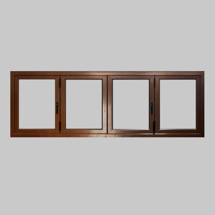 Acordeón de aluminio ventanas plegables verticales con revestimiento de energía y hardware chino superior