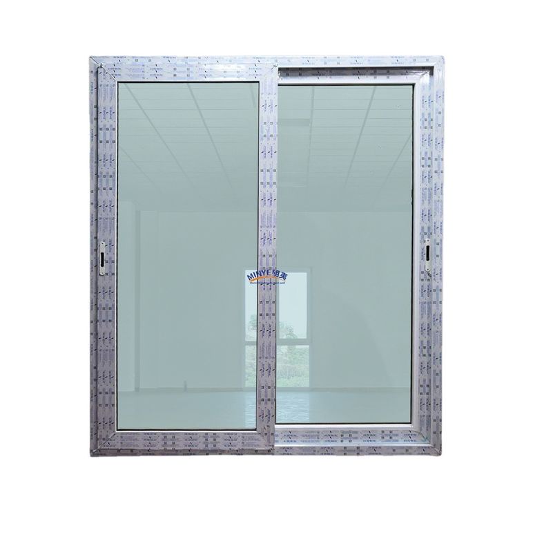 Ahorrar energía de vidrio doble templado UPVC PVC ventanas correderas para patio Vinyl ventanas de vidrio