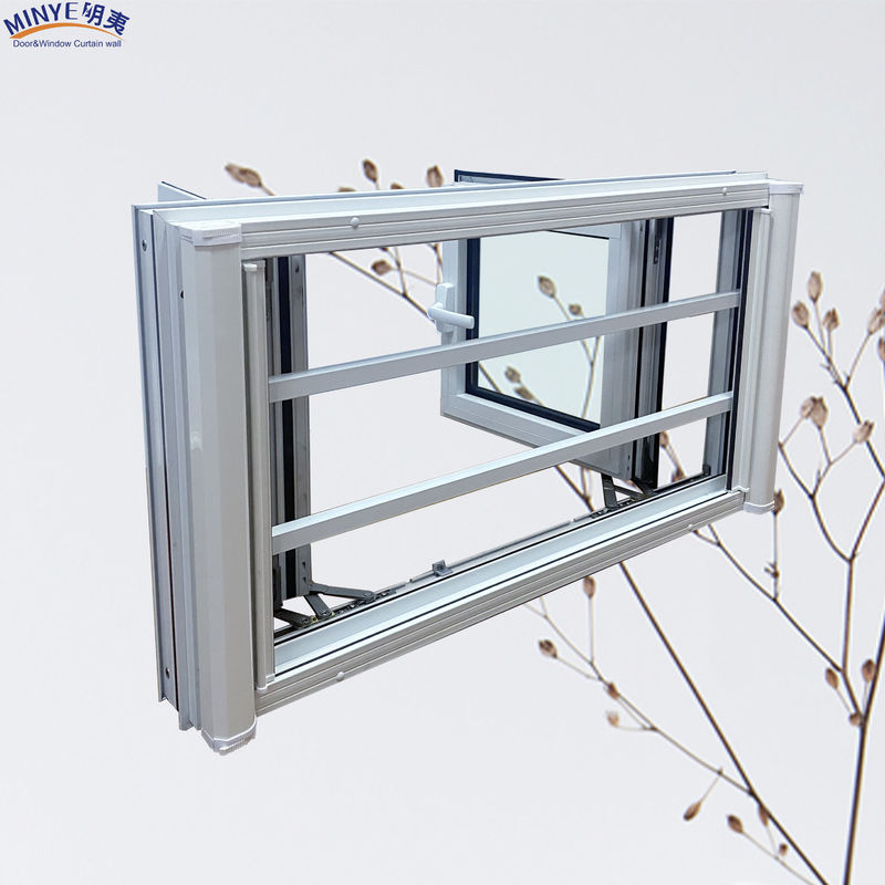 Ventana de revestimiento de aleación de aluminio con ruptura térmica y color personalizado
