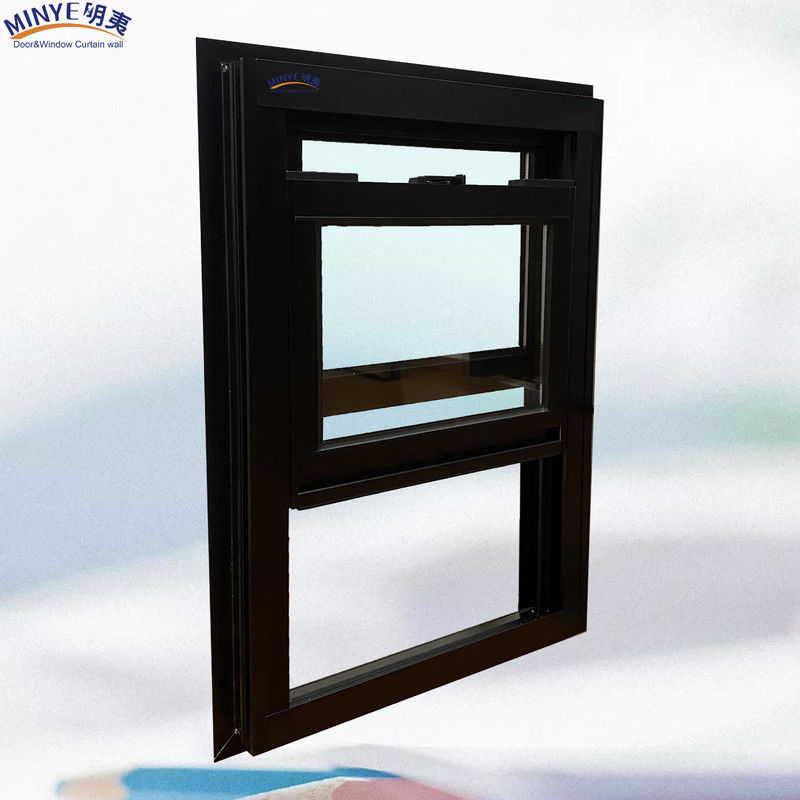 Construcción de colores personalizados ventanas colgadas simples y dobles con diseño personalizado