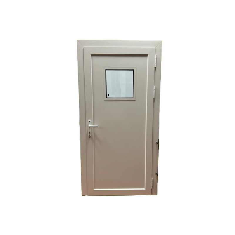 Puerta de panel completo de aluminio de corte térmico de color personalizado para el mercado australiano